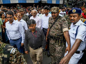 Kolkata: CBI and other officials arrive at the RG Kar Medical College and Hospit...