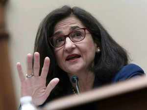 Columbia University President Minouche Shafik 