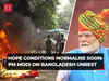 India worried for safety of Hindus in Bangladesh; hope conditions normalise soon: PM Modi