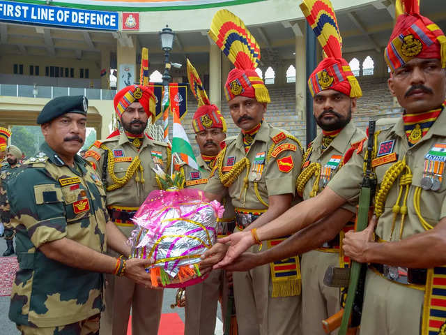 ​Attari border celebrations​