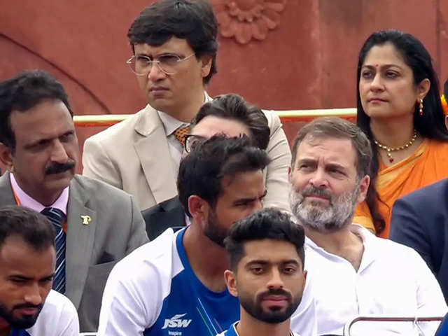 ​Rahul Gandhi at Red Fort​