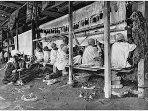 British India weaving istock