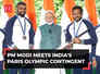 PM Modi meets India's Olympic athletes on Independence Day, watch!