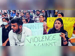 Doctors protest in Kolkata