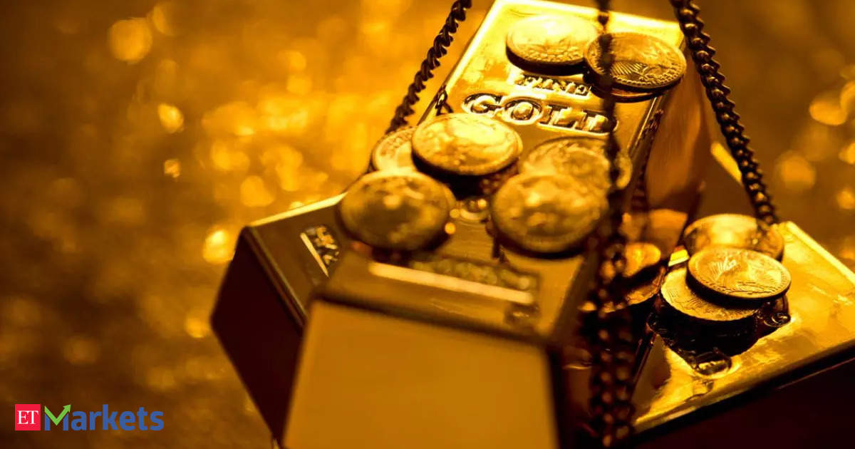 Gold Price Today: Yellow metal falls Rs 200/10 grams, silver gains Rs 1,900/kg