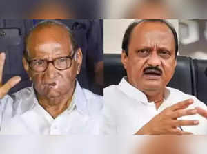 Sharad Pawar​ and ​Ajit Pawar