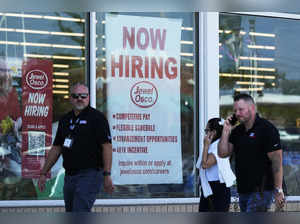 The number of Americans filing for jobless claims hits highest level in a year