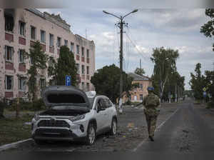 Missile sparks blaze in Ukraine as Kyiv's troops push into Russia's Kursk region