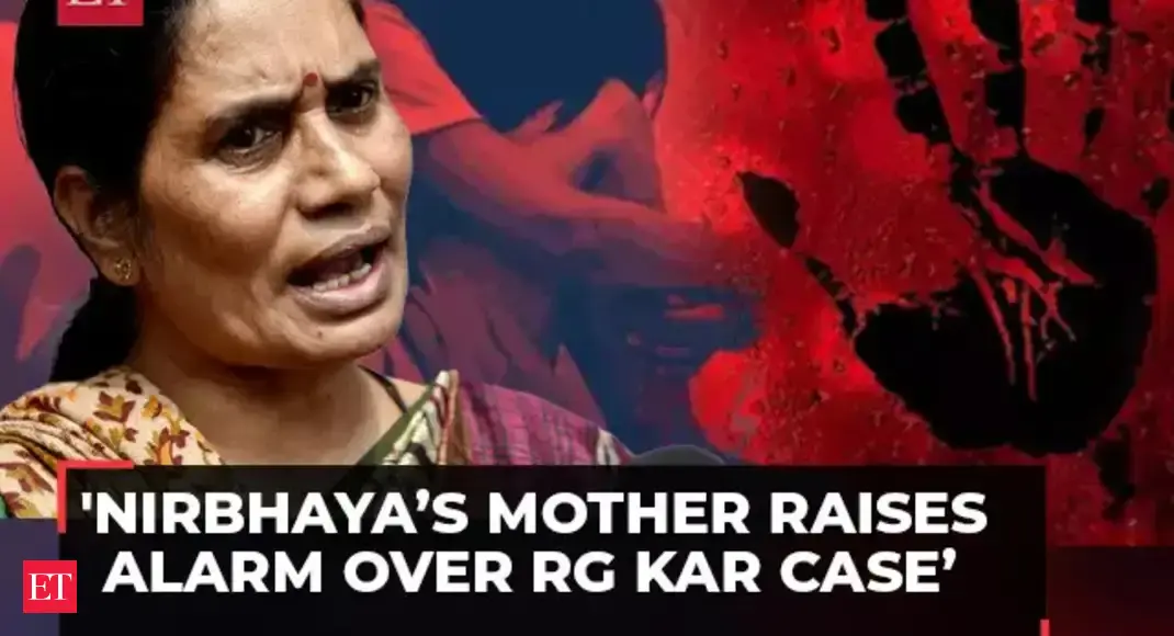 Nirbhaya’s mother raises alarm over Kolkata rape-murder case; 'Still feels like we are in 2012…' - The Economic Times Video | ET Now