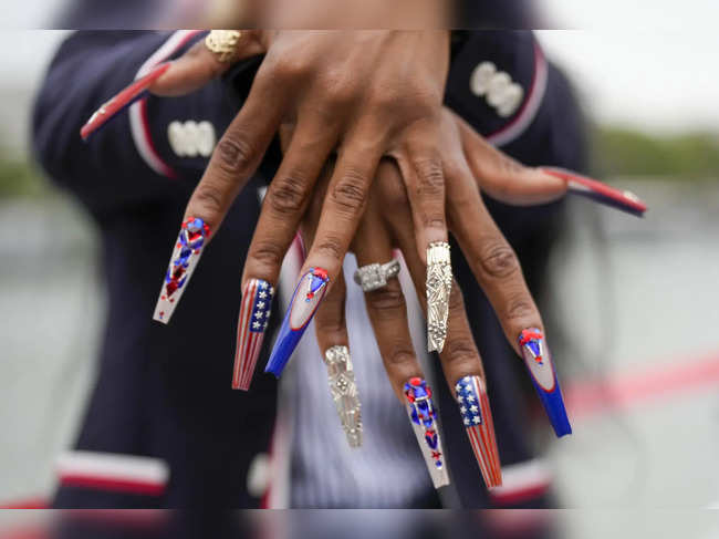 PHOTO COLLECTION: Paris Olympics Nail Art