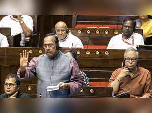 New Delhi, Jul 24 (ANI): TMC MP Sukhendu Sekhar Roy speaks in the Rajya Sabha du...