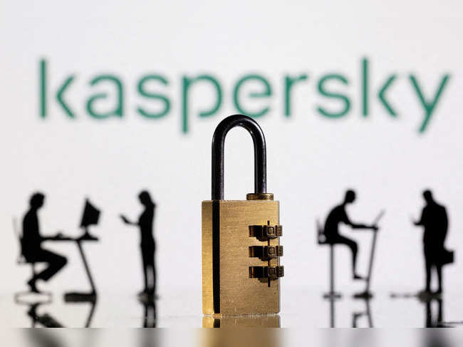 FILE PHOTO: Illustration shows Kaspersky logo