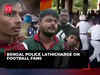 Kolkata RG Kar horror: West Bengal police lathicharge on football fans near Salt Lake stadium