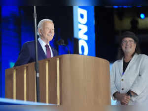 Joe Biden's exit, talk of the glass ceiling, a civil rights hero. Takeaways from Day 1 of the DNC