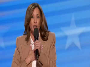 "Forever grateful to you": VP Kamala Harris thanks Joe Biden in first remarks at Democratic National Convention in Chicago