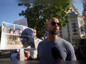 Romania Andrew Tate Olympics Protest