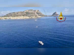 Luxury yacht sinks off coast of Italy, chilling footage caught on camera; watch video