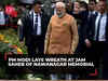 PM Modi lays wreath at Jam Saheb of Nawanagar Memorial in Poland’s Warsaw, watch!