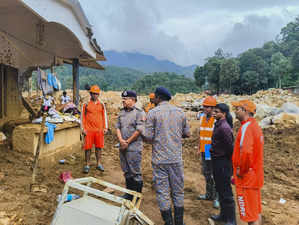 **EDS: IMAGE VIA NDRF** Wayanad: Director General of National Disaster Response ...