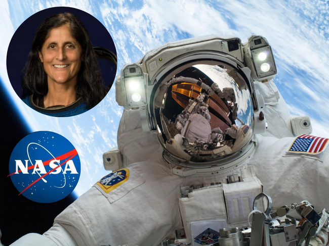 Sunita Williams (inset)