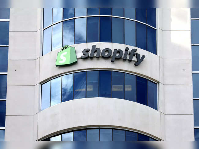 Logo of Shopify