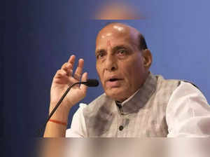 Defence minister Rajnath Singh