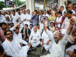 Uttar Pradesh police file FIR against Congress state chief Ajay Rai, 100 others for  protests near Raj Bhawan