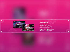 55% off on Hisense TVs