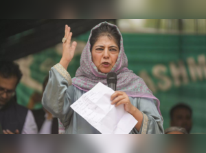 PDP chief Mehbooba Mufti