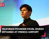 Telegram founder Pavel Durov arrested at French airport for 'lack of moderation' on messaging app