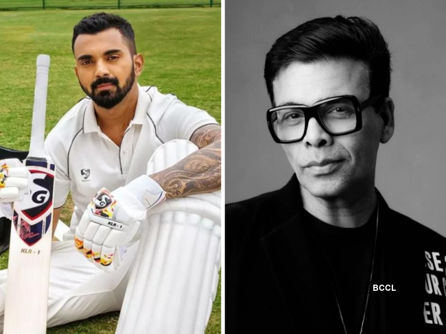 KL rahul and Karan JOhar