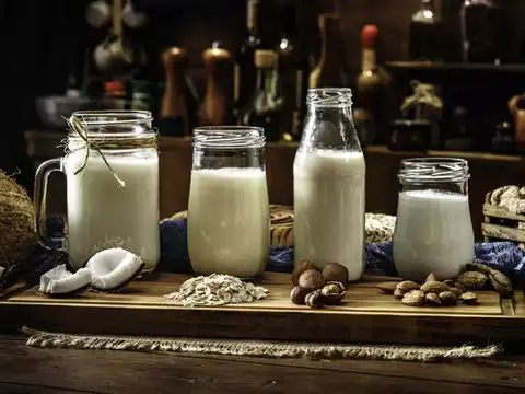 ​Add nut milk​