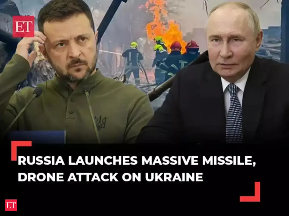 Russia Ukraine War: Russia launches massive attack on Kyiv after ...