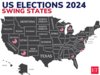 240 million eligible voters, but these 7 states will decide the next US President