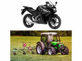 Two-wheeler industry to grow by 8 pc, tractors by 4pc annually: Report