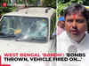 Bengal 'bandh': 'Bombs thrown, vehicle fired on,' BJP's Priyangu Pandey recounts horrific attack on his vehicle