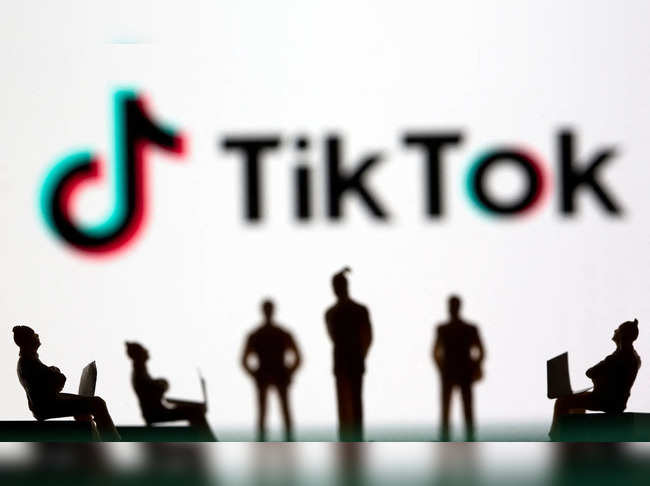 FILE PHOTO: illustration picture of TikTok logo