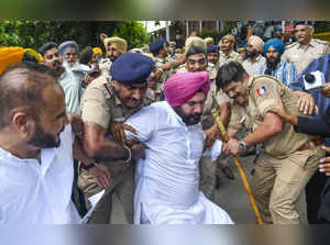 Chandigarh: Police detain AAP MLA and farmer’s wing in-charge Jagtar Singh Dayal...