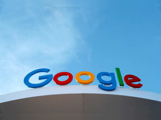 Google's logo is shown in Las Vegas