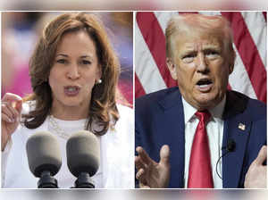 Kamala Harris and Donald Trump