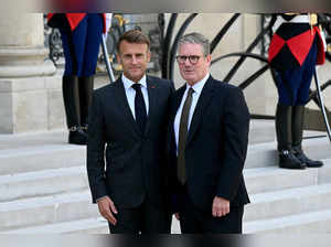 Britain's Prime Minister Keir Starmer visits Paris