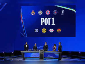 Monaco Soccer Champions League Draw