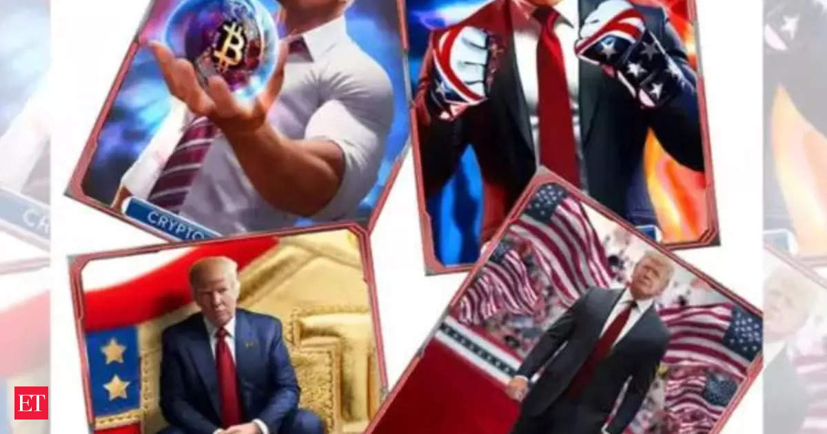 Trump launches digital trading cards featuring himself to raise funds, invites major social media ridicule