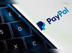 Photo illustration of a PayPal logo