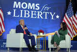 US election 2024: Trump questions acceptance of transgender people as he courts his base at Moms for Liberty gathering