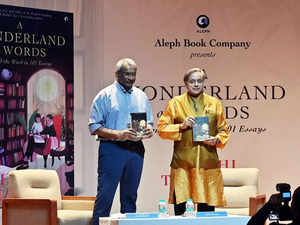 Congress MP Shashi Tharoor at the release of his book