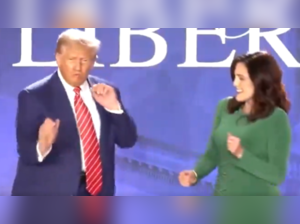 Trump's dance at Moms for Liberty event