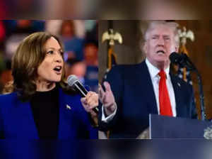 Kamala Harris & Donald Trump.