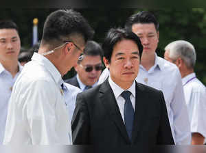 Ceremony commemorating the war against Chinese forces on the frontline island in Kinmen