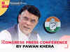 Congress press conference by Shri Pawan Khera at AICC HQ.